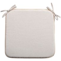 Tuolin pehmuste Home4You SUMMER 39x39x2,5 cm, valkoinen
