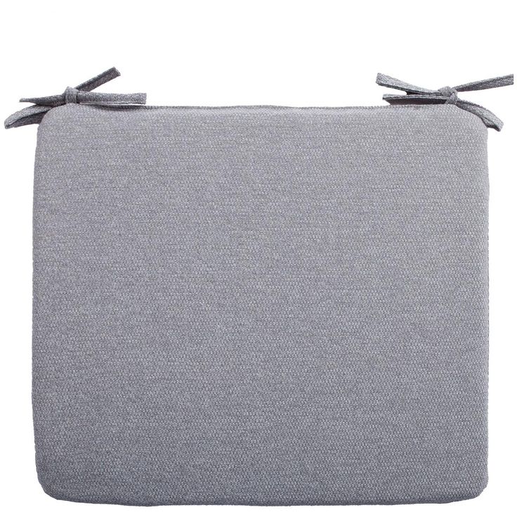 Cushion SIMPLE GREY for chair 38x43x2,5cm