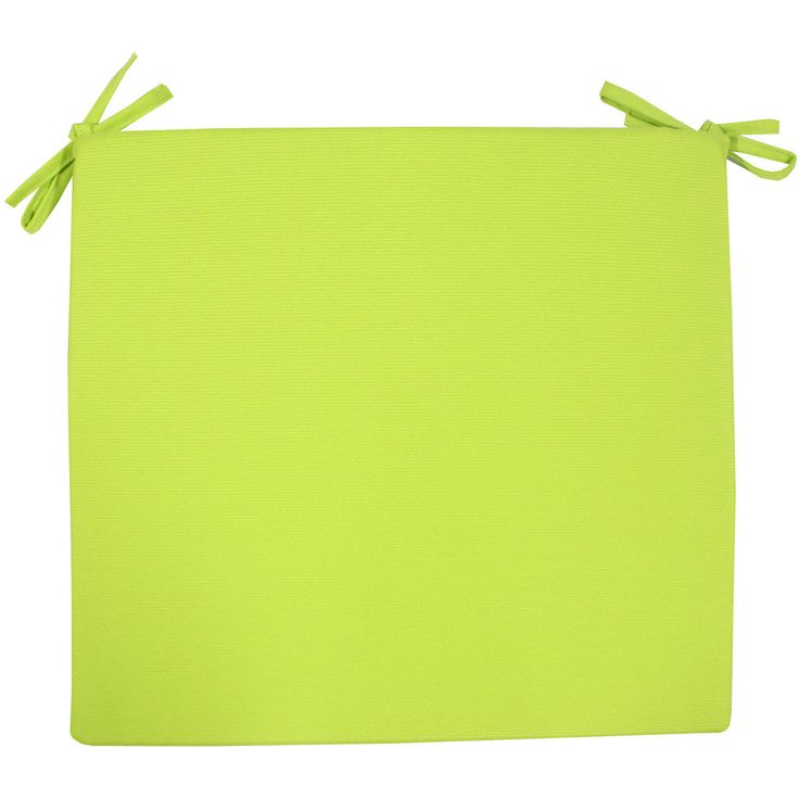 Chair pad SUMMER 38x43x2,5cm, light green