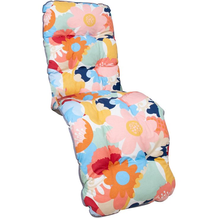 Cushion for chair BADEN-BADEN 48 x 165 cm, floral