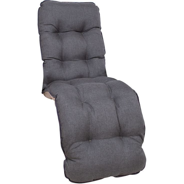 Cushion for chair BADEN-BADEN 48 x 165 cm, brownish gray