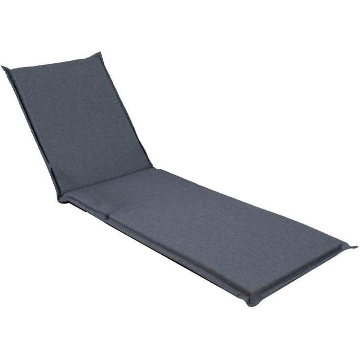 Cushion for chair SUMMER 55x190x5 cm, dark grey