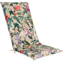 Istuin-/selkänojapehmuste Home4You AMAZONIA 48x115xK4,5 cm, monivärinen