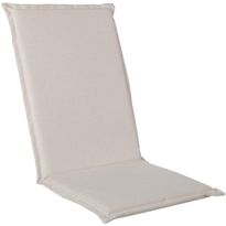Tuolin pehmuste Home4You SUMMER 48x115x4,5 cm, valkoinen