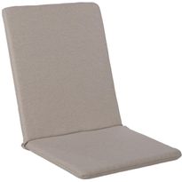 Tuolin pehmuste Home4You SIMPLE beige 42x90x3 cm