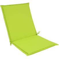 Tuolin pehmuste Home4You SUMMER 42x90x3 cm, vaaleanvihreä