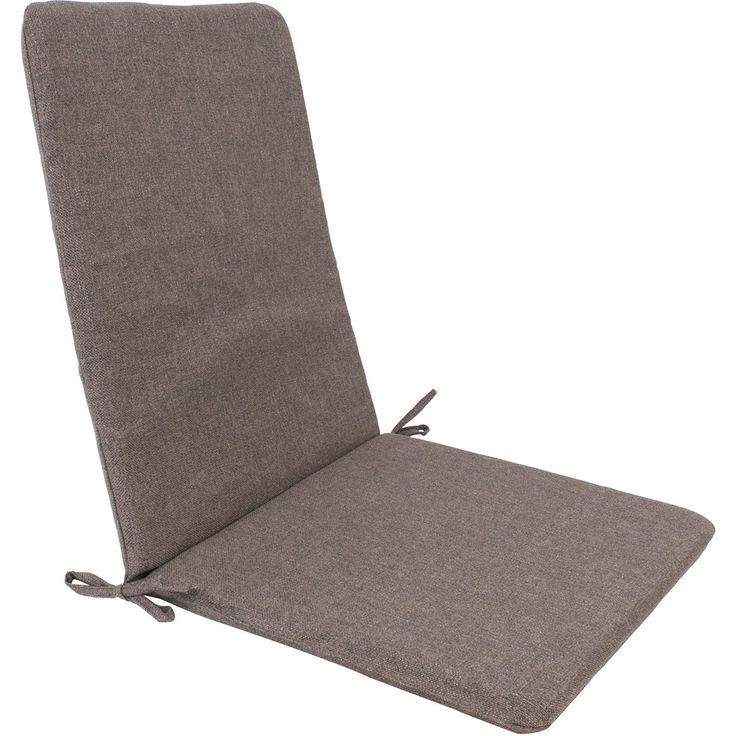 Seat/back cushion SIMPLE BROWN 42x90xH3cm