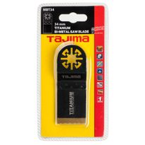 Monitoimityökalun sahanterä Tajima BiMetal, titaanipinnoitettu 34mm, puulle, muoville ja metallille