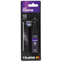 Varaterät Tajima Dora Razar Black, 18mm, 10 kpl