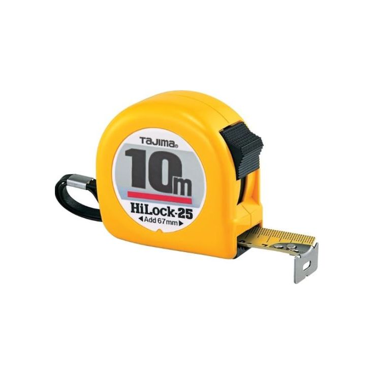 Mittanauha Tajima HI LOCK 10mx25mm keltainen