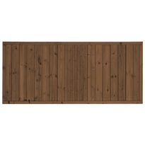 Aitaelementti Harju A01R 1800x800 mm pystylauta ruskea