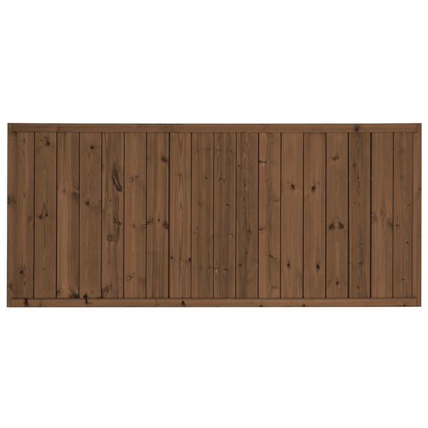 Aitaelementti Harju A01R 1800x800 mm pystylauta ruskea