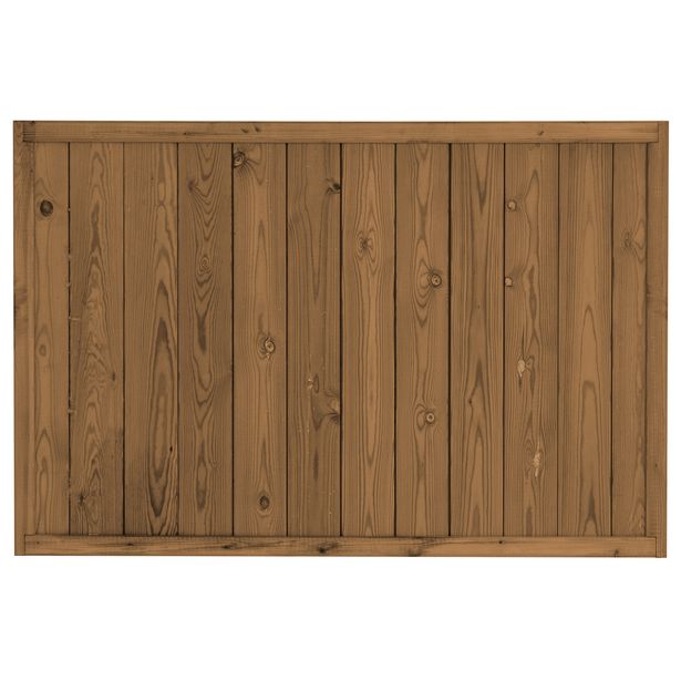 Aitaelementti Harju A02R 1200x800 mm pystylauta ruskea