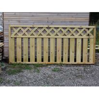 Aitaelementti Lehtoharju 1800x800mm painekyllästetty vihreä, 2-laatu