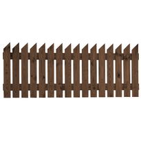 Aitaelementti Vainio A24R 2000x800 mm pystylauta ruskea