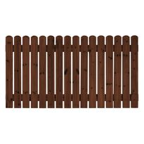 Aitaelementti Nummi Lux A58R 2000x1100 mm pystylauta 21 mm hienosahattu ruskea