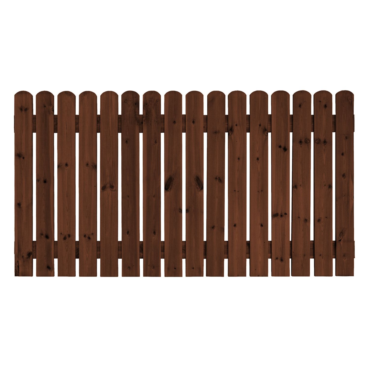 Aitaelementti Nummi Lux A58R 2000x1100 mm pystylauta 21 mm hienosahattu ruskea