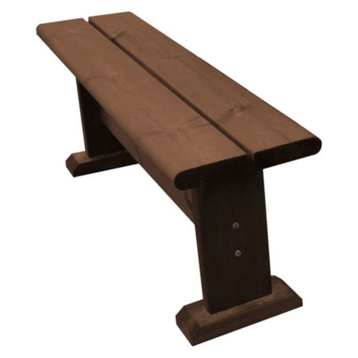 Puutarhapenkki Saku 1200 N1062 ruskea 