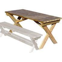 Ruokapöytä Veera N217 70x160cm vihreä