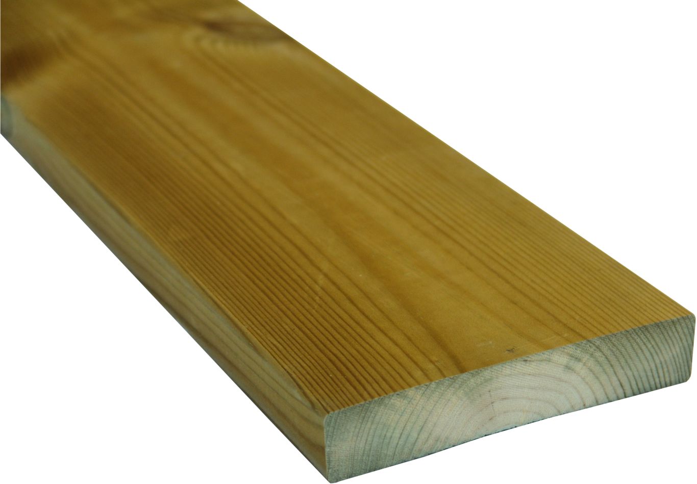 Aitalauta/verhouslauta 21x95x2395mm, kestopuu, AB, vihreä