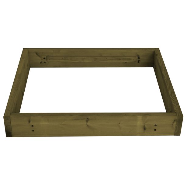 Terassielementti Tammiston Puu pohjakehikko T01, 980x980mm, vihreä
