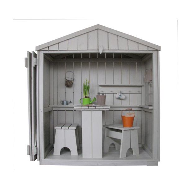 Leikkimökki Harmonia 600x1200x1400 mm puuvalmis