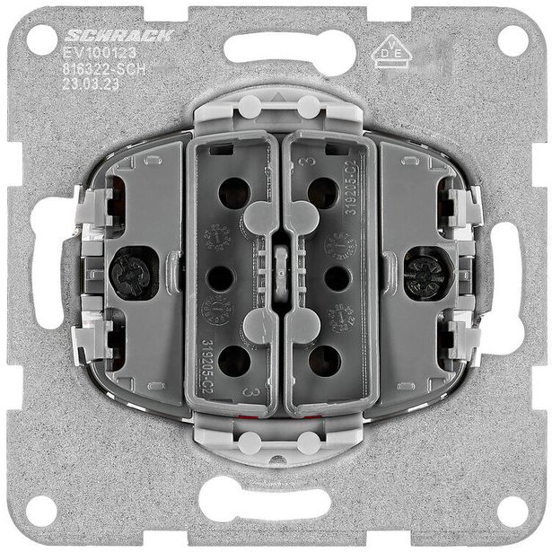 1+1-painonappikytkin Tamcontrol Visio S jousiliittimellä