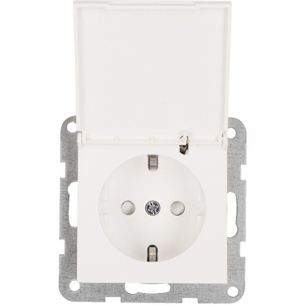 Pistorasia 1-osainen Tamcontrol Visio S läppäkannella - eri värejä