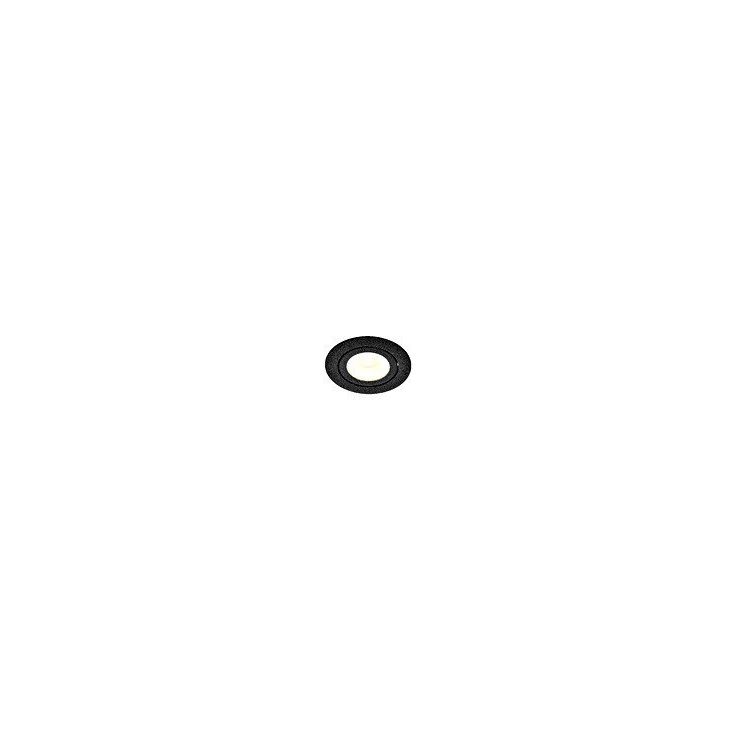 Led-valaisin Tamcontrol Punto Led 8W 760lm 830 36° 230V IP65/IP20 musta himmennettävä