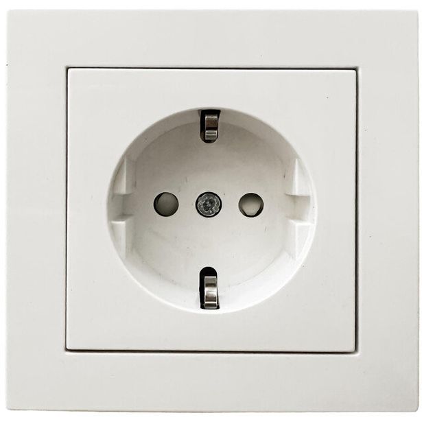 Pistorasia 1-osainen Tamcontrol Visio S - peitelevyllä, eri värejä