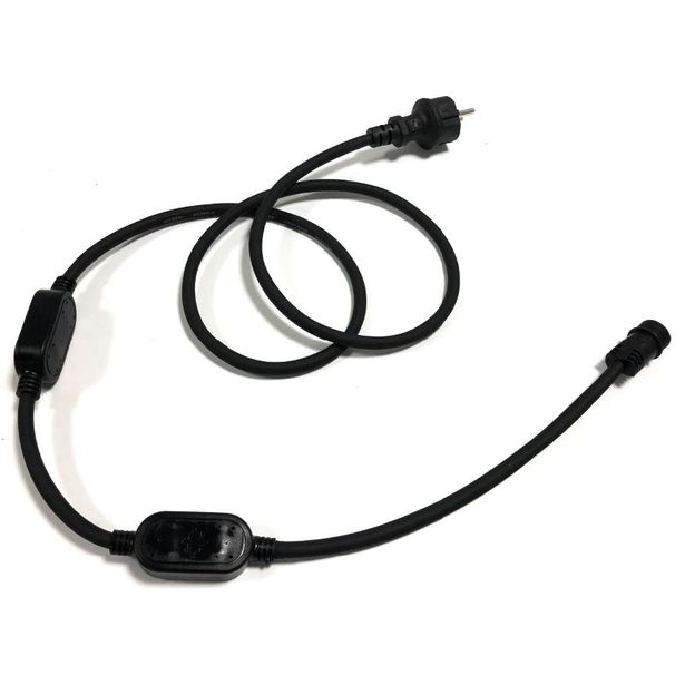 Virtajohto LED-nauhalle Tamo 1,5 m 1200W