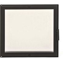 Takkaluukku Tapani Puosi, 540x475mm, musta, oikeakätinen, Verkkokaupan poistotuote