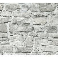 Tapetti A.S. Creation Best of Wood&#039;n Stone II C 363701, harmaa