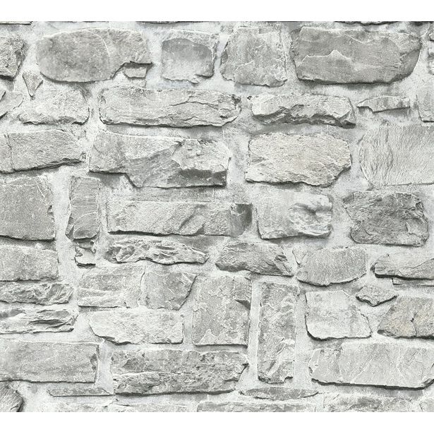 Tapetti A.S. Creation Best of Wood'n Stone II C 363701, harmaa