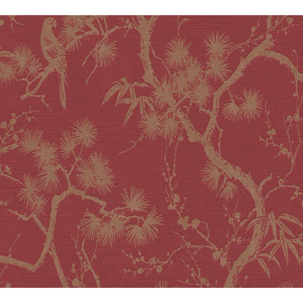 Tapetti A.S. Creations Metropolitan Stories II A4, 37867-1, punainen