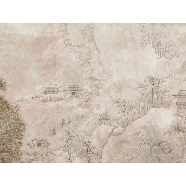 Kuvatapetti A.S. Creation THE WALL 38247-1, 371x280cm, beige