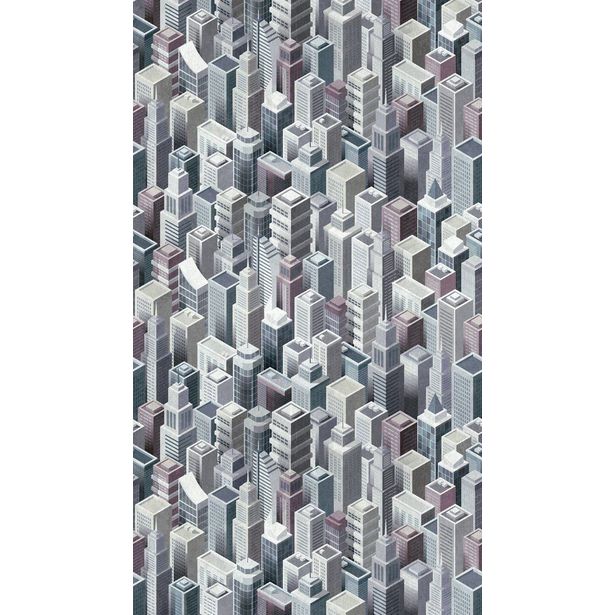 Kuvatapetti A.S. Creation THE WALL 38250-1, 159x280cm, harmaa