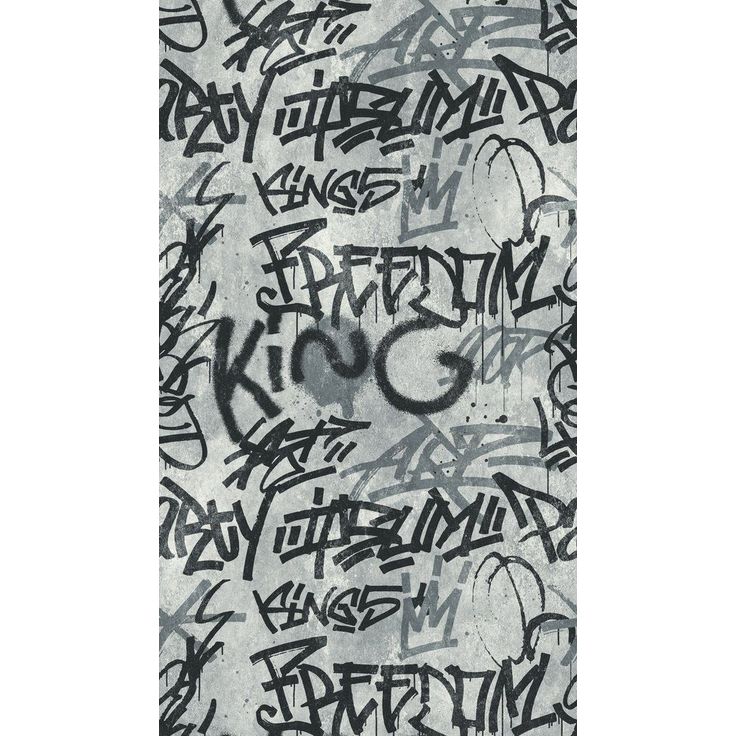 Kuvatapetti A.S. Creation THE WALL 38251-1, 159x280cm, harmaa
