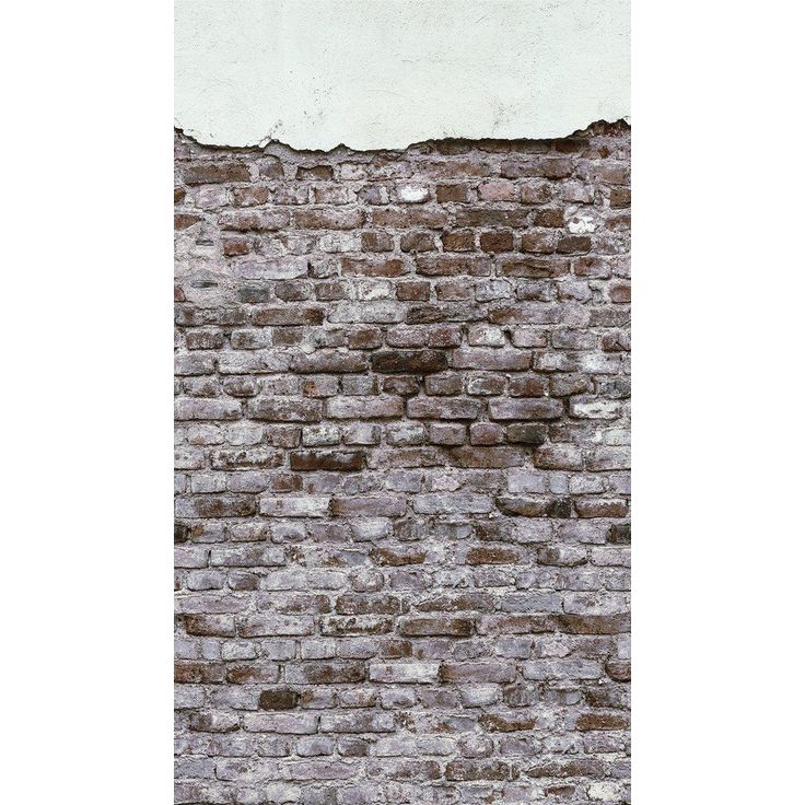 Kuvatapetti A.S. Creation THE WALL 38333-1, 159x280cm, tiiliseinä, ruskea