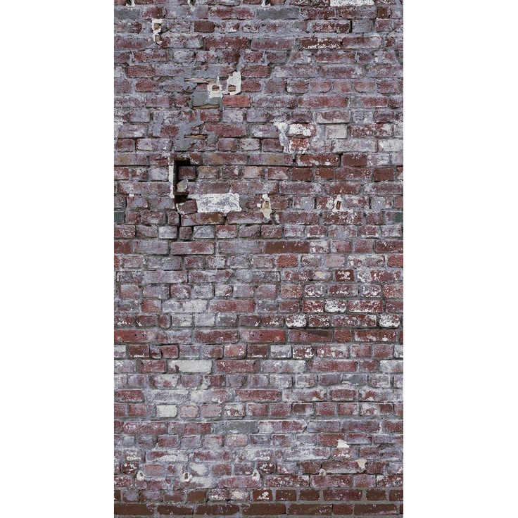 Kuvatapetti A.S. Creation THE WALL 38337-1, 159x280cm, tiiliseinä, ruskea