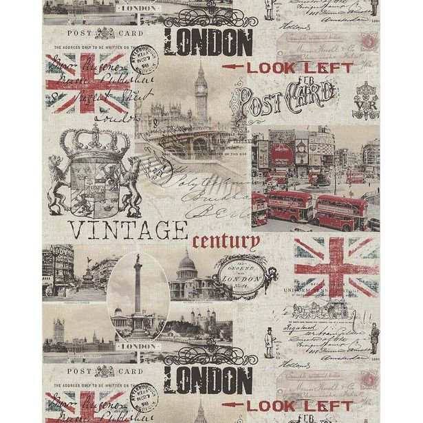Tapetti Lutece Les Aventures 21 51135407, beige