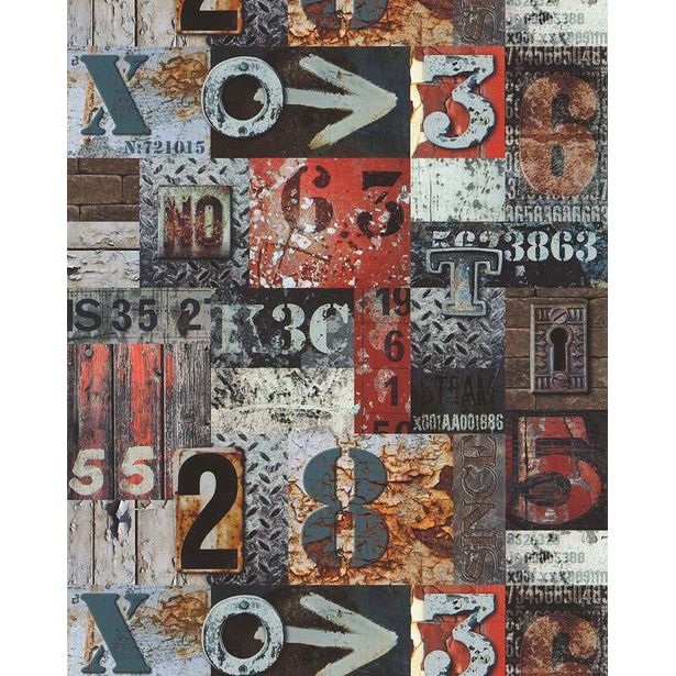 Tapetti Lutece Les Aventures 21 51171510, monivärinen