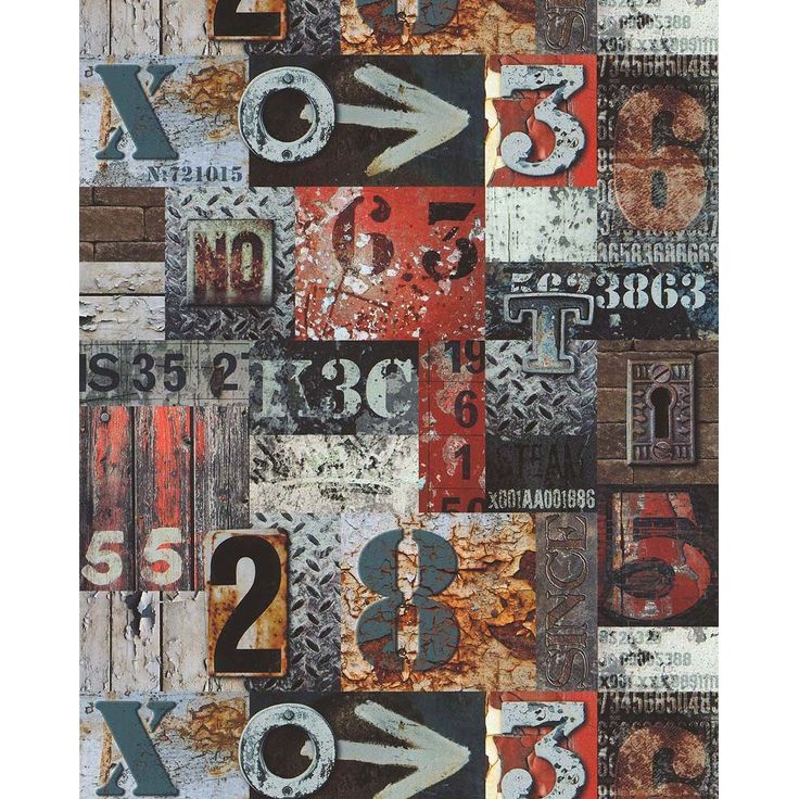 Tapetti Lutece Les Aventures 21 51171510, monivärinen