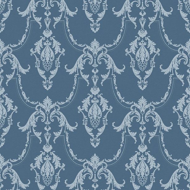 Tapetti Fiona Heritage 601034, sininen