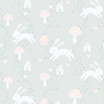 Tapetti Fiona Living@HOME 621244, non-woven, turquoise