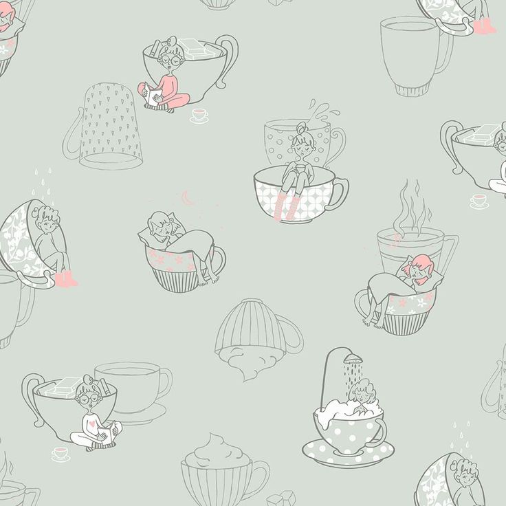 Lastenhuoneen tapetti Fiona No Limits Teatime