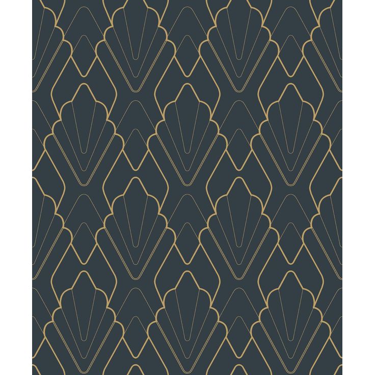 Tapetti Fiona Fairy Tale Art Deco Style