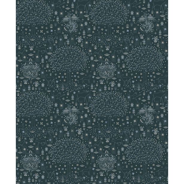 Tapetti Fiona Fairy Tale Magic Forest