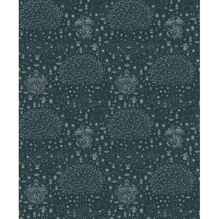 Tapetti Fiona Fairy Tale Magic Forest