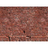 Kuvatapetti A.S. Creation Designwalls Brick Red, 350x255cm, punainen